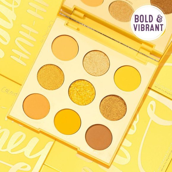 🔥 2/$30 🐝 BNIB ColourPop UH-HUH HONEY Vegan 9-pan Eyeshadow Palette! 🐝 - Picture 12 of 12